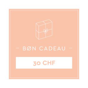 Bon cadeau - 30 CHF