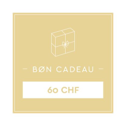 Bon cadeau - 60 CHF