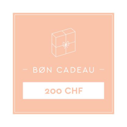 Bon cadeau - 200 CHF