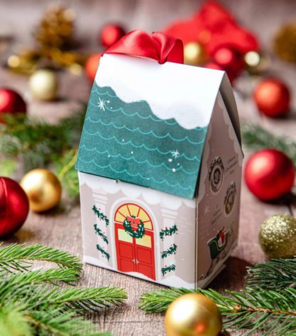 Coffret thé - Maison de Noël (10pcs)