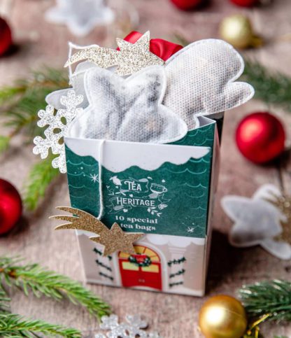 Coffret thé - Maison de Noël (10pcs)