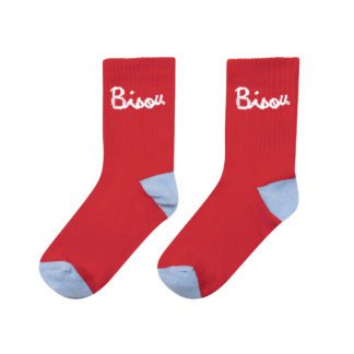 Chaussettes Bisou - Rouge