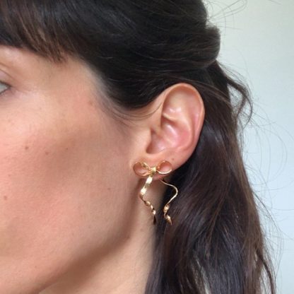 Boucles d'oreilles – Noeud Betty