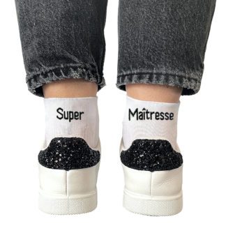 Chaussettes dépareillées - Super Maîtresse