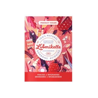Bonbons L'Amikette - Fraise Rhubarbe (20gr)