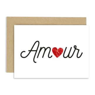 Carte de voeux – Amour