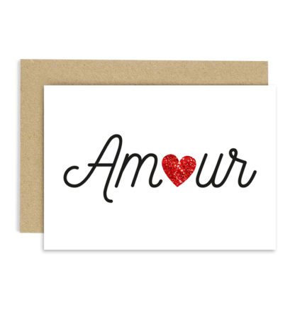 Carte de voeux – Amour