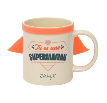 Mug avec cape - Super mom