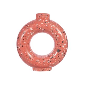 Vase rond - Terrazzo rose