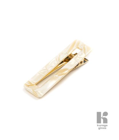 Barrette rectangle - Nude