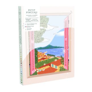 Kit peinture au numéro - Fenêtre sur Naples
