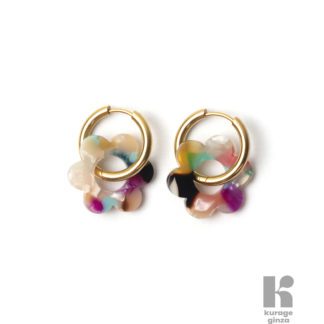 Boucles d'oreilles - Fleurette confettis