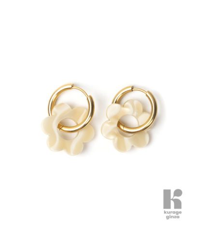 Boucles d'oreilles - Fleurette nude