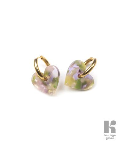 Boucles d'oreilles - Lova Lova vert & lavande