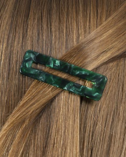 Barrette rectangle - Vert