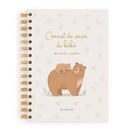 Carnet de suivi de bébé - Ours