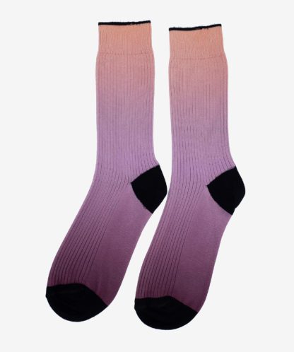 Chaussettes - Panorama Violet & Rose