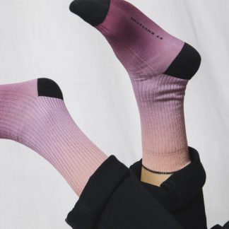 Chaussettes - Panorama Violet & Rose