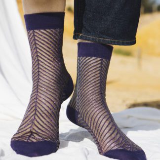 Chaussettes - Sapin Violet