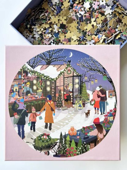 Puzzle - Christmas market