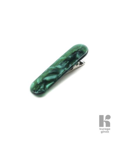 Barrette arrondie - Vert