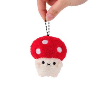 Porte-clés peluche – Champignon Ricemogu