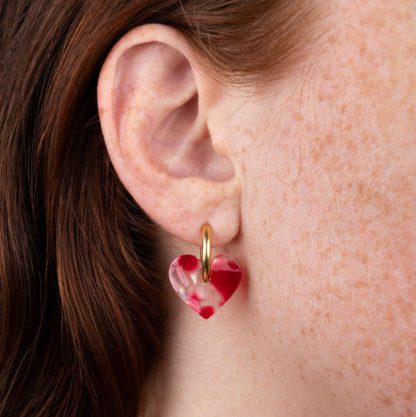 Boucles d'oreilles - Lova Lova rouge