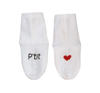 Chaussettes dépareillées - P'tit Coeur