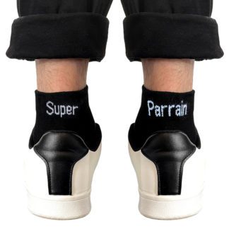 Chaussettes dépareillées - Super Parrain