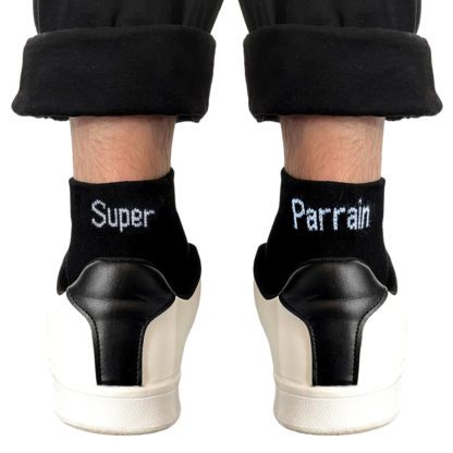 Chaussettes dépareillées - Super Parrain